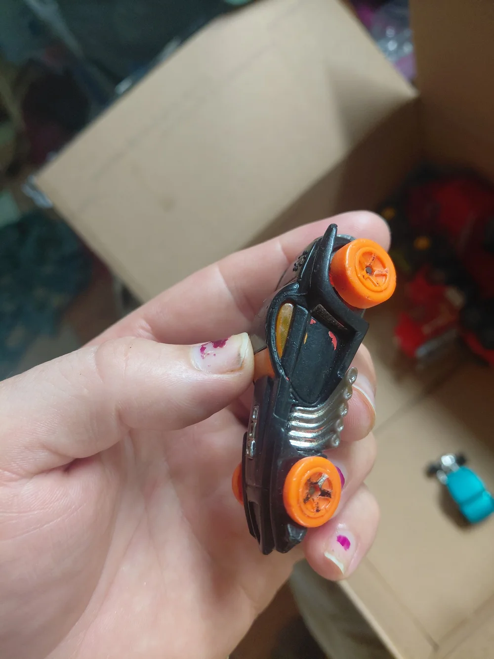 Hot Wheels Burl-Esque die-cast car from 2015.